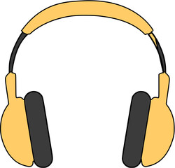 headphones icon set