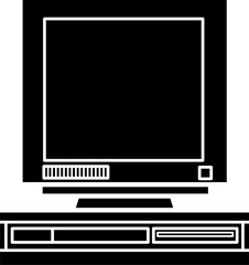 Vintage Computer Illustration