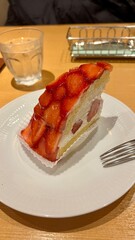 Strawberry Zuccotto  Strawberry Cake 2024 January Japan Tokyo Ikebukuro