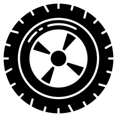 Obraz premium Tire Icon
