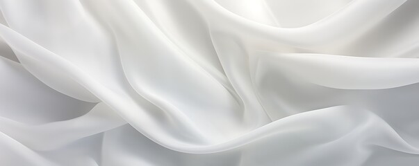 Obraz premium White Satin Fabric Texture Background, White Cloth Texture