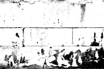 Distressed Concrete Wall Texture in Black and White: Royalty-Free Background Resource
