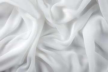 White Satin Cloth Texture Background