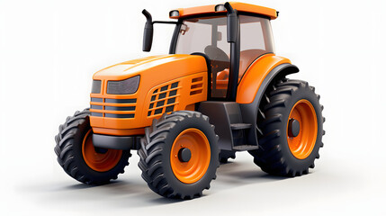 Obraz premium Tractor Icon 3d