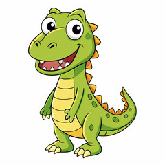 Fototapeta premium illustration of dinosaur