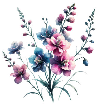 background with flowers