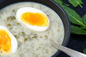 Sorrel Soup With Egg