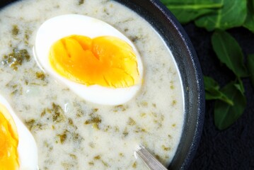 Sorrel Soup With Egg