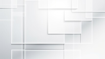 Fototapeta premium Minimalist abstract white background, geometric design, modern and elegant design