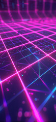 Vibrant Cybergrid Wallpaper Design, Amazing and simple wallpaper, for mobile