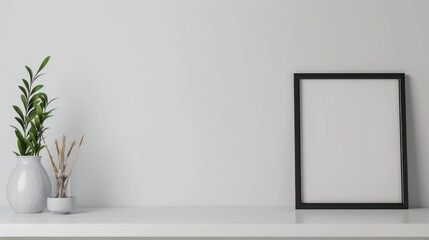 Blank Photo Frame, Mockup Design