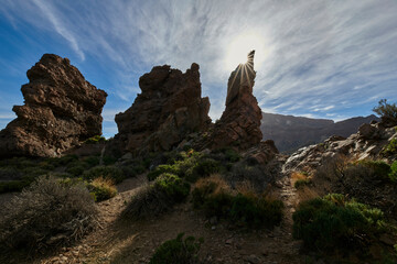 Felsen auf dem Teide