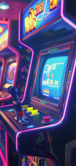 Retro Arcade Pixelated Background Wallpaper, Amazing and simple wallpaper, for mobile