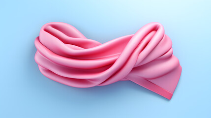Scarf winter icon 3d