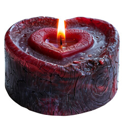 Candles and cakes for Valentine's Day