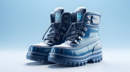 Winter Boots Winter Icon 3d