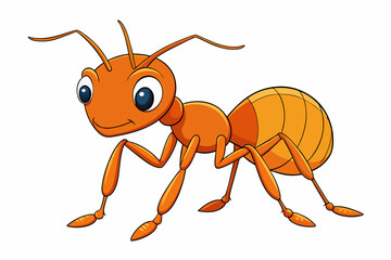 army ant vector illustration