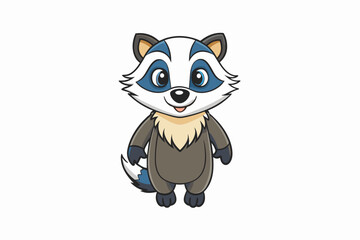 badger vector illustration