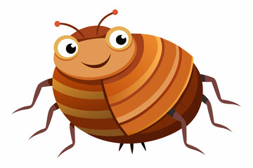 bedbug vector illustration