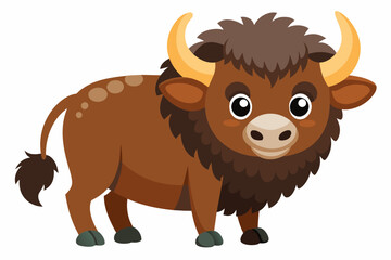 Obraz na płótnie Canvas bison vector illustration