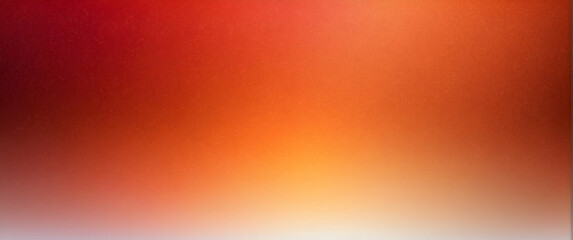 A warm red and orange gradient fills the frame, providing a soft abstract background with a cozy feel
