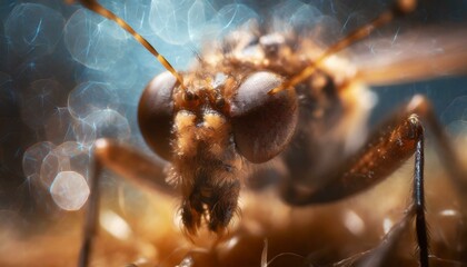insect, bee, fly, flower, nature, macro - obrazy, fototapety, plakaty