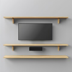 Modern Living: Minimalist Shelf TV for Contemporary Spaces
