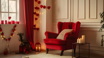 Valentine's Day Elegance: Romantic Interior D�cor for a Cozy Celebration