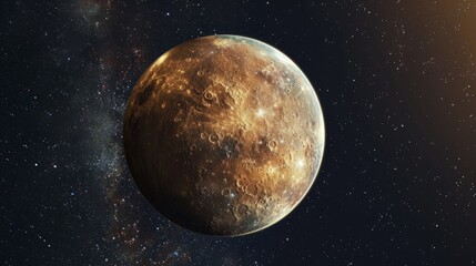 Planet Mercury generative ai