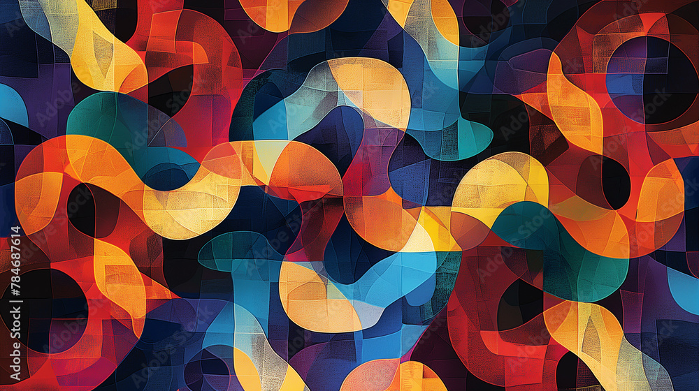 Poster Abstract Patterns background visually captivating abstract patterns colors wallpaper