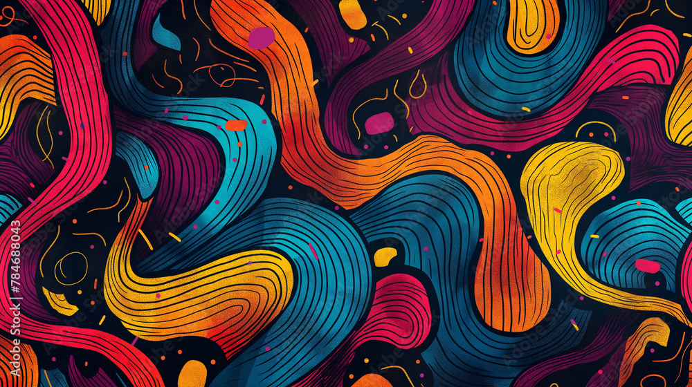 Poster Abstract Patterns background visually captivating abstract patterns colors wallpaper