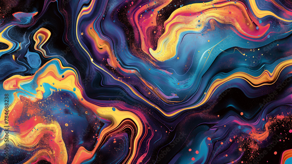 Aufkleber abstract patterns background visually captivating abstract patterns colors wallpaper