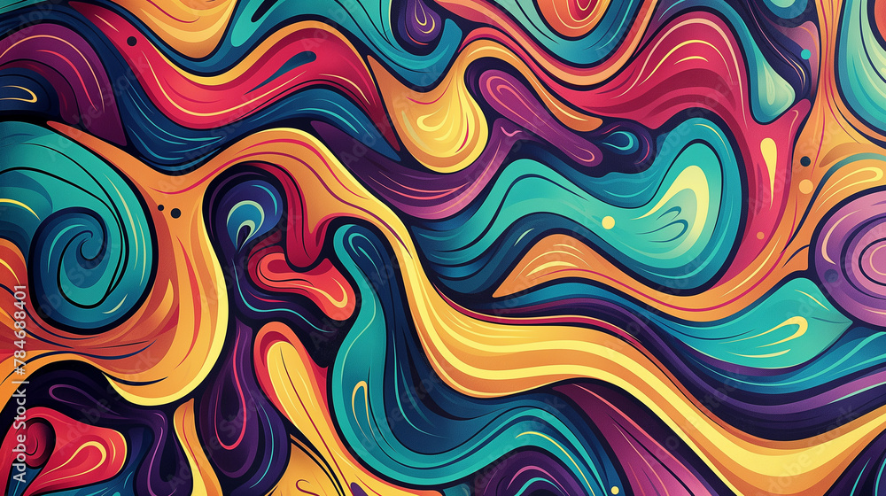 Aufkleber abstract patterns background visually captivating abstract patterns colors wallpaper