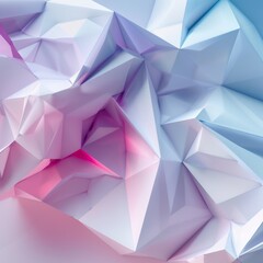 Obraz premium abstract background with paper triangles