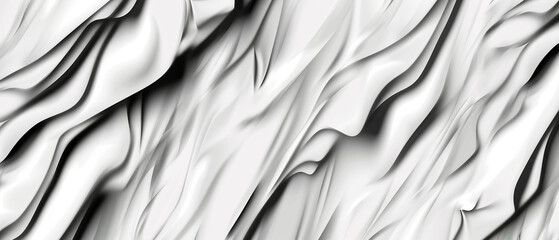 Abstract Monochrome Waves Texture for Background Design - obrazy, fototapety, plakaty