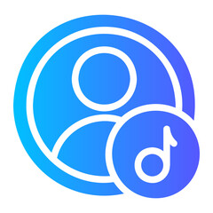user gradient icon