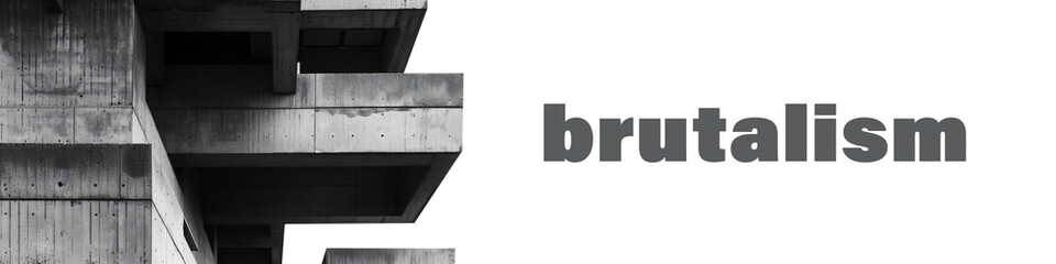 brutalism lettering

