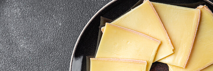 raclette cheese tasty eating cooking appetizer meal food snack on the table copy space food background