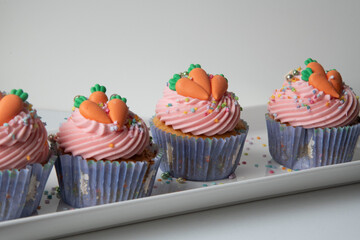 cupcakes with icing