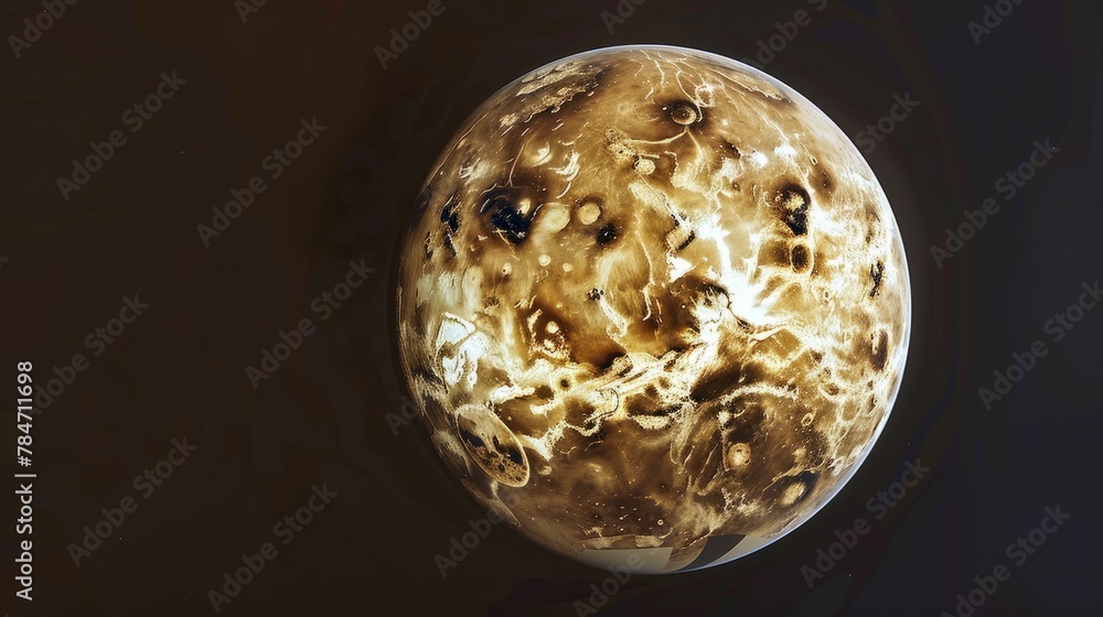 Canvas Prints planet venus generative ai