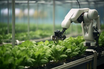robotic arm technology in Agriculture 