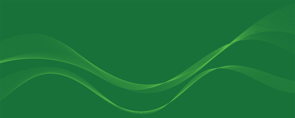 abstract green background with waves
