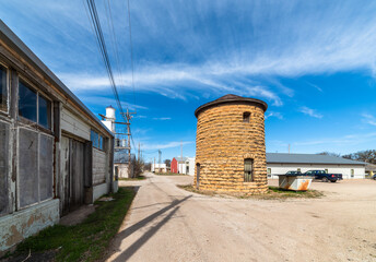 Old Silo In Alley Was Historically A Jail