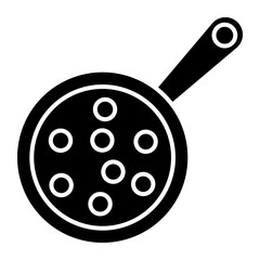 Frying Pan Icon Design