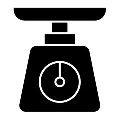 Kitchen Scale Icon Design