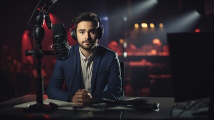 The focused and authoritative delivery of an TV host lends credibility to their coverage of scandals, investigations, and breaking news stories.