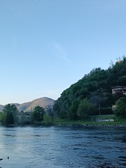 lake in the mountains