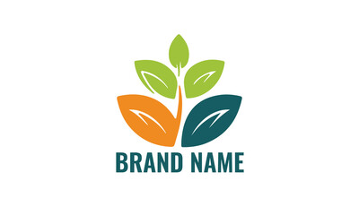 Green eco tree Logo Template