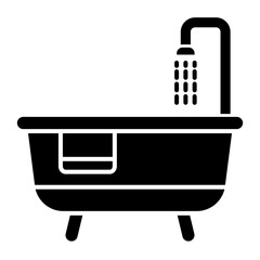 Bathtub Icon Design