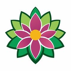 Blossoming Beauty: A Vector Illustration of Flowers